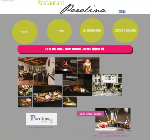 site www.restaurant-porolina.com